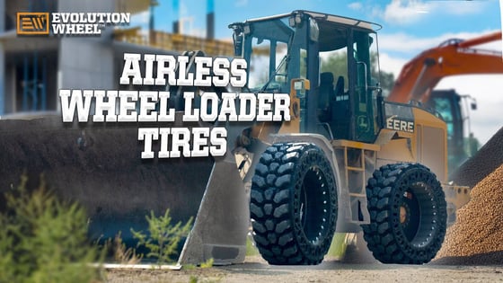 Airless Wheel Loader Tire EWRS-AT-WL