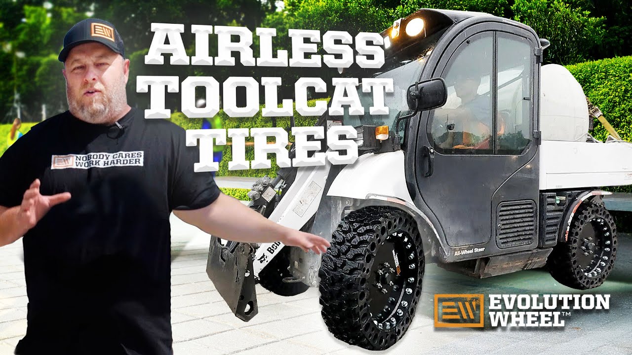 airless toolcat tires product video