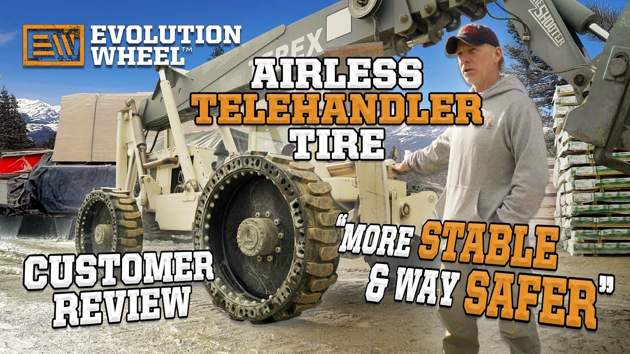 airless telehandler tire customer review