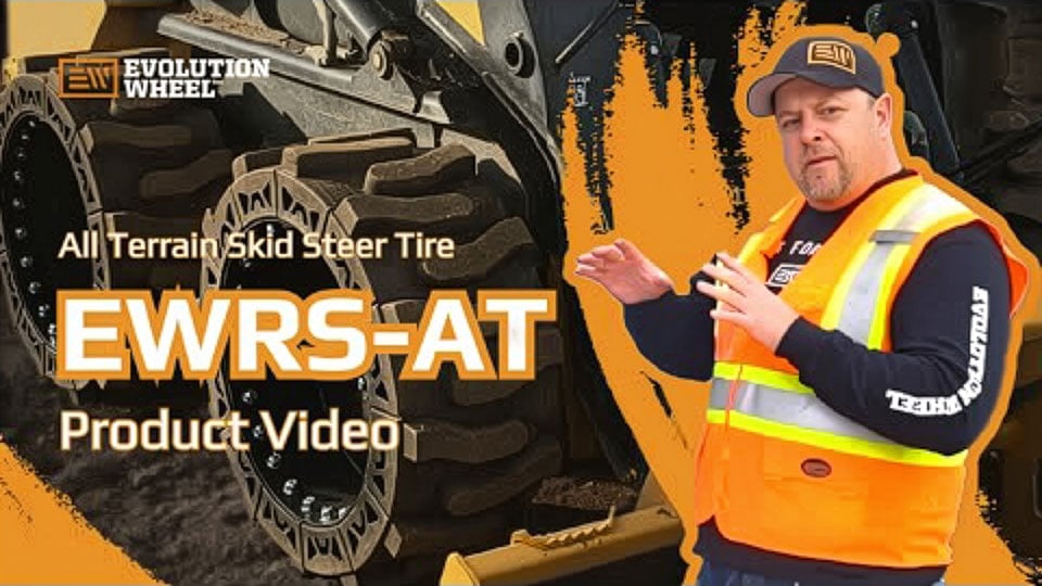 all terrain solid skid steer tires