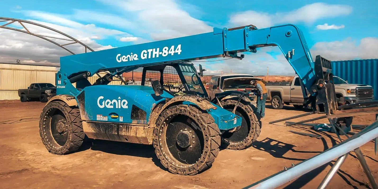 airless tire ingersoll rand telescopic forklift