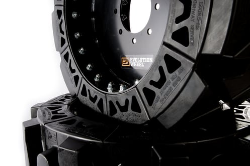 segmented solid skid steer tires