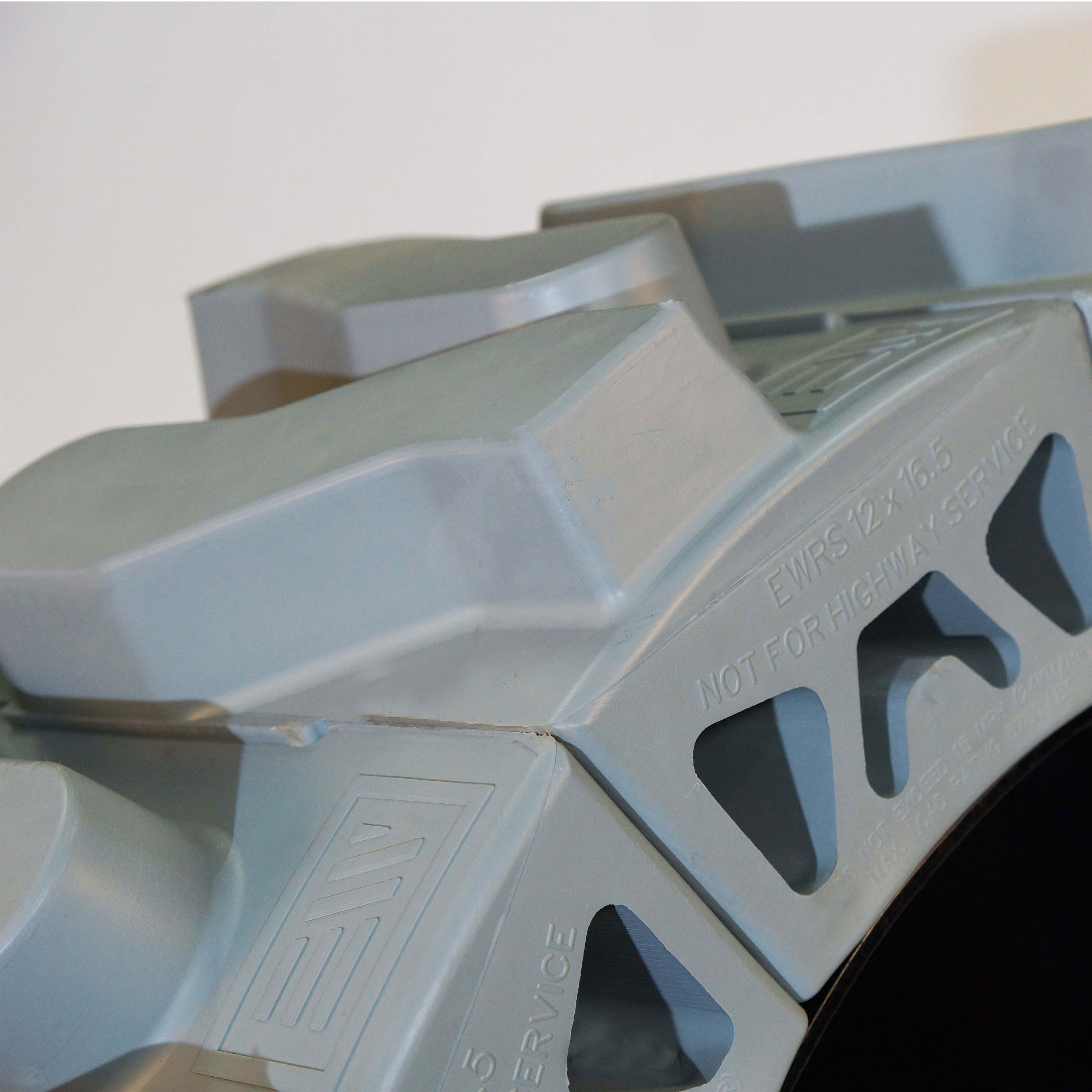 Evolution Wheel - Non Marking Solid Tires for Skid Steer