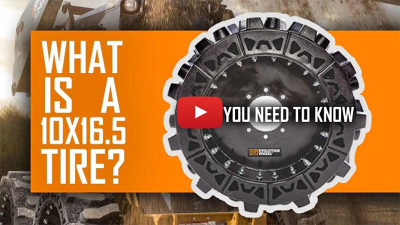 Bobcat Tires - What Is a 10x16.5 Size