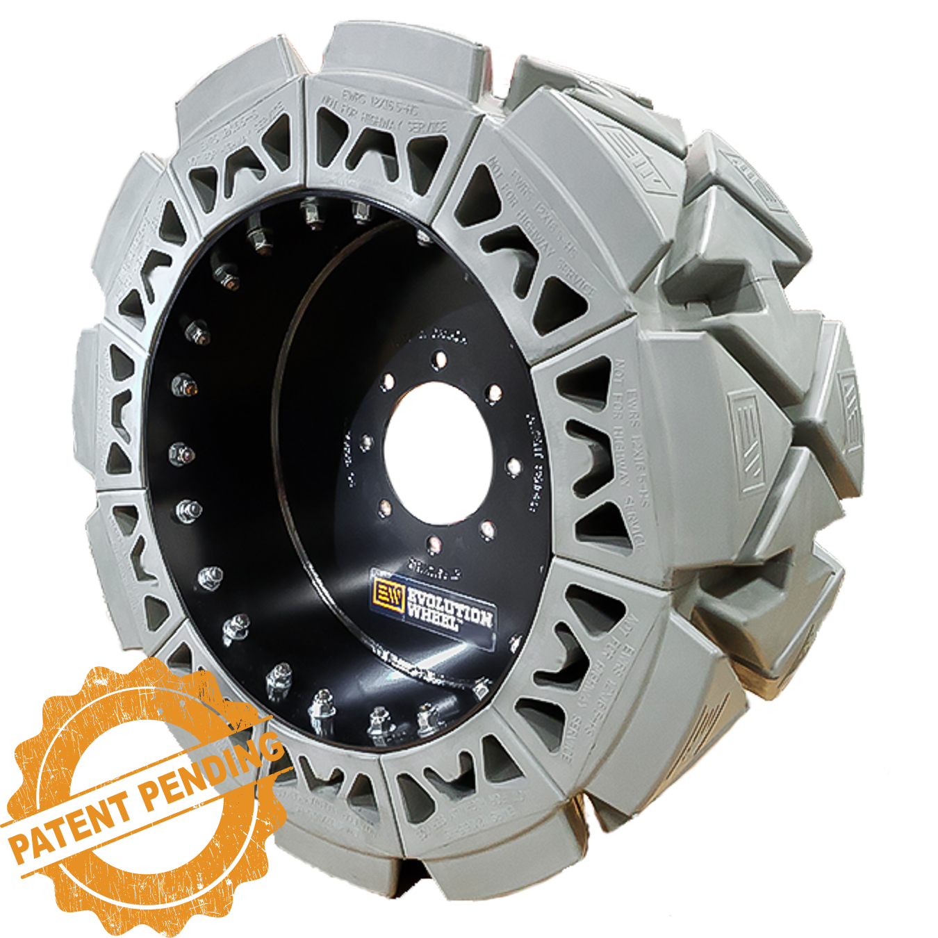Evolution Wheel - Non Marking 10x16.5 Skid Steer Tires