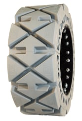 solid non marking skid steer tire