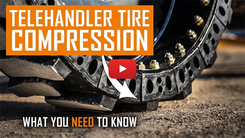 Telehandler Tire Compression