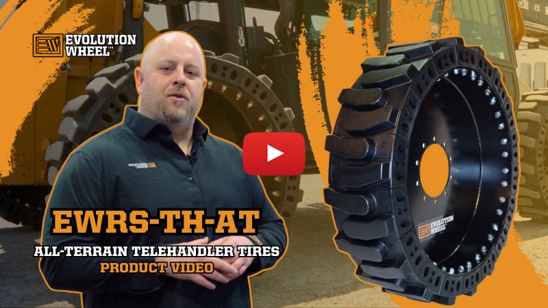 EWRS-TH-AT Solid Telehandler Tire product video