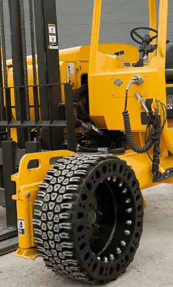 truck mounted forklift tires