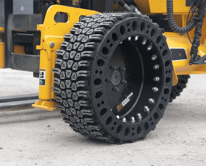 truck mounted forklift tires
