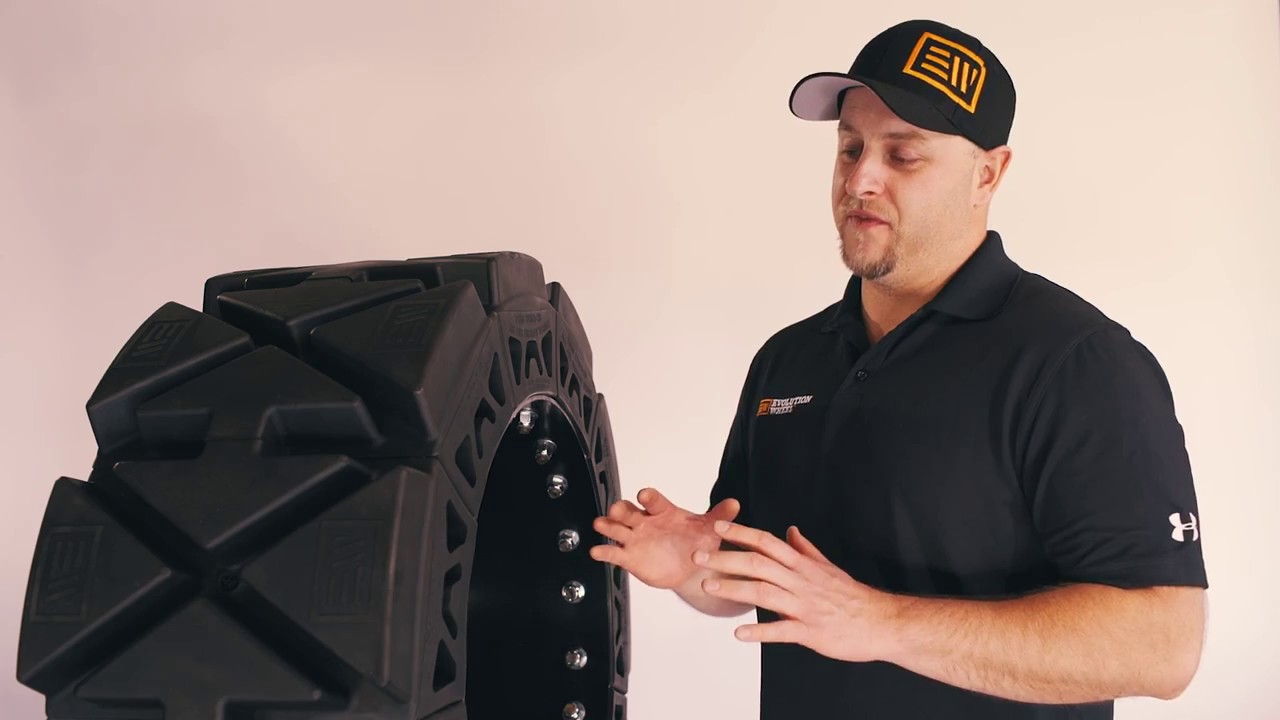This video is about our product EWRS-HS solid skid steer tires.