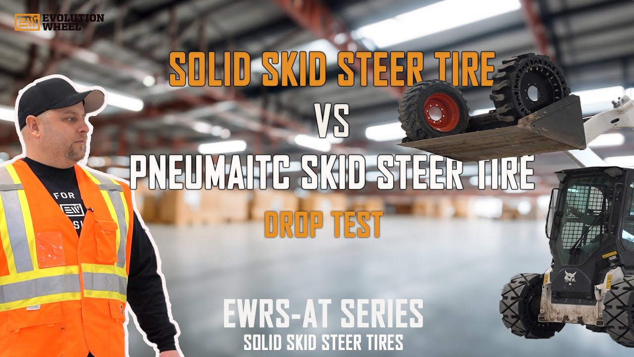 solid skid steer drop test
