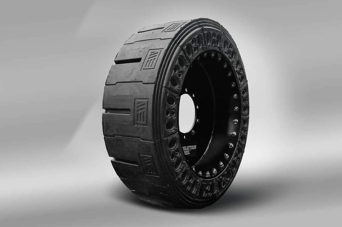 Solid SLK-WL wheel loader smooth tires