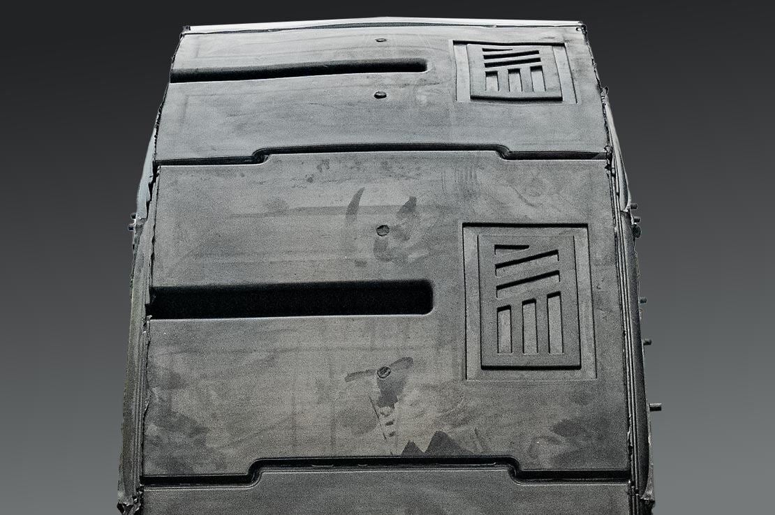 wheel loader smooth Tire Tread Pattern