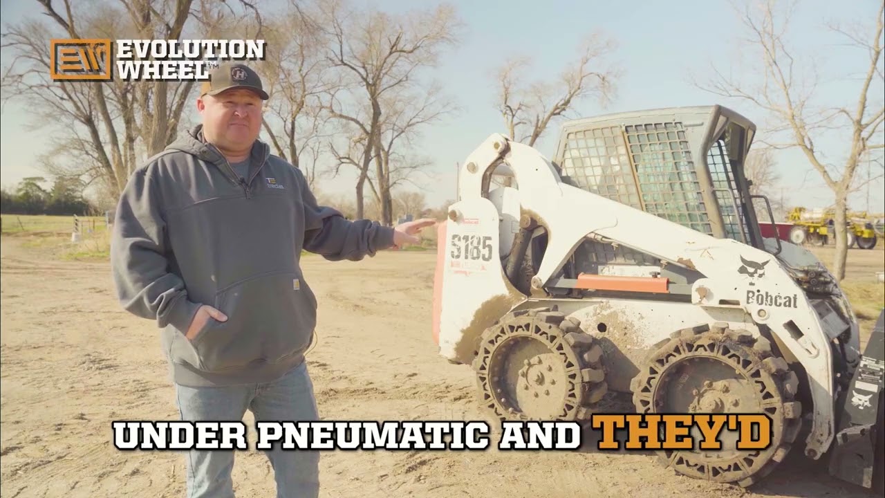 solid skid steer tires