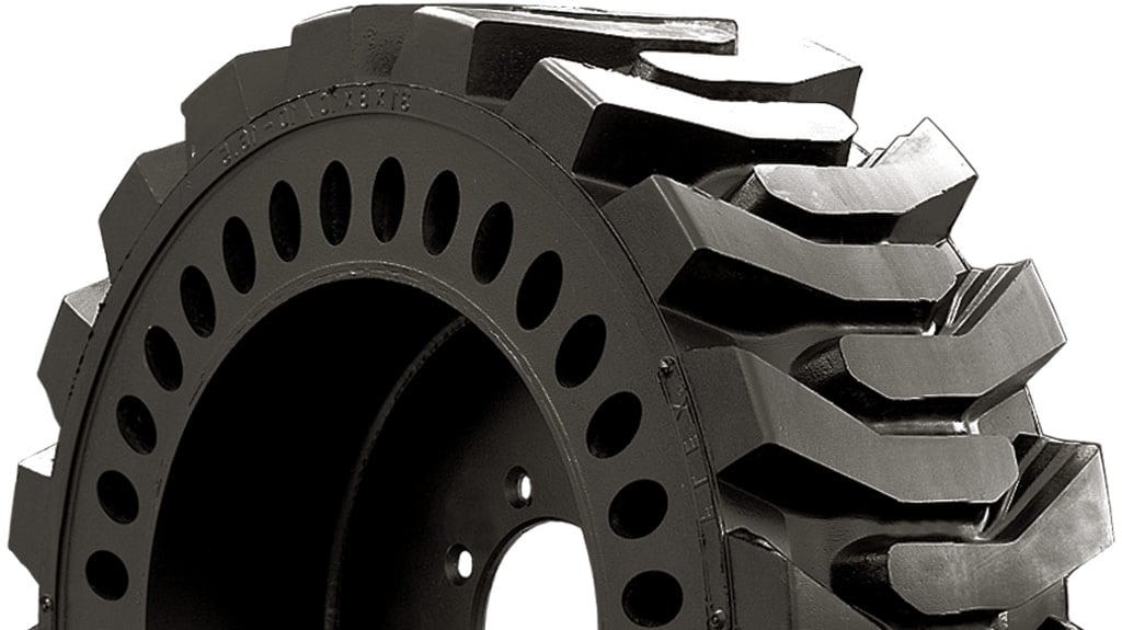 Types of Solid Skid Steer Tire Aperture Hole Designs