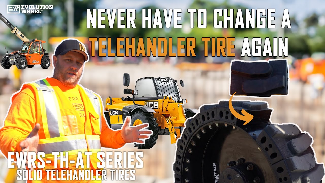 Solid Telehandler Tires Videos