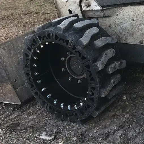 airless bobcat tire