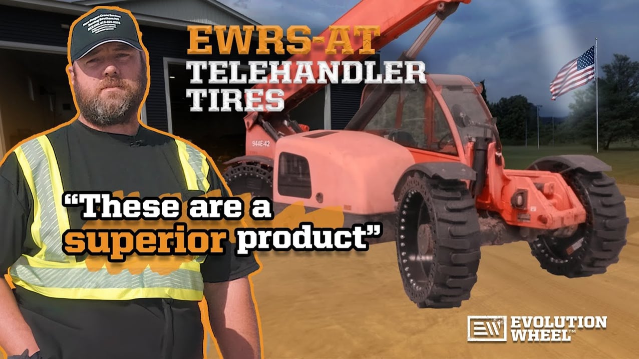 solid telehandler tire customer review