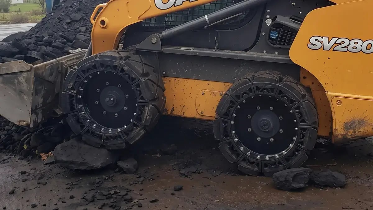 case sv280b solid skid steer tires