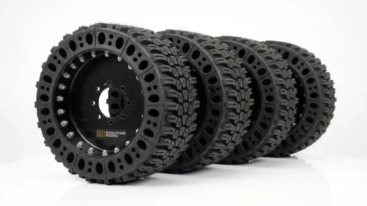 set of 4 ewrs-awp 12x16.5 tires