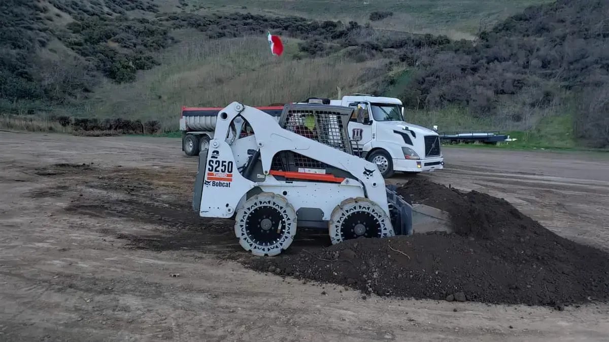 skid steer solid tires