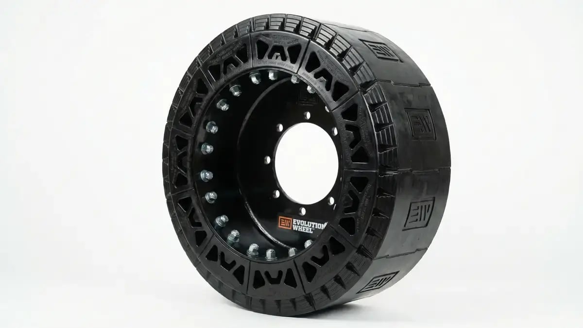 airless skid steer tires