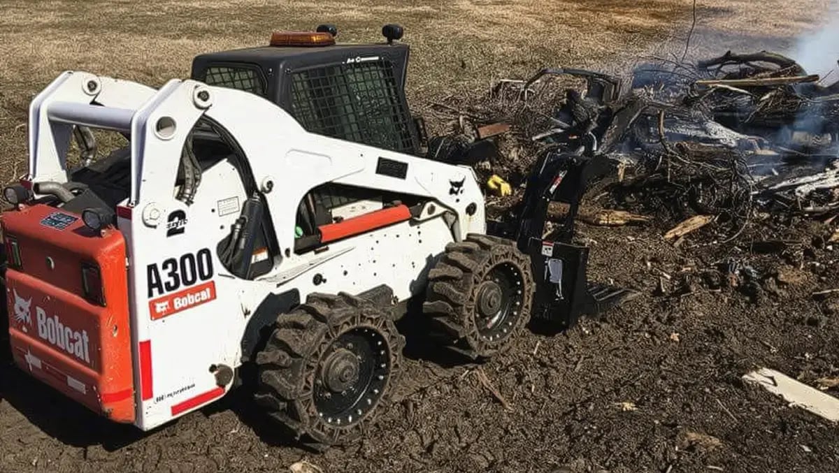 flat free skid steer tires