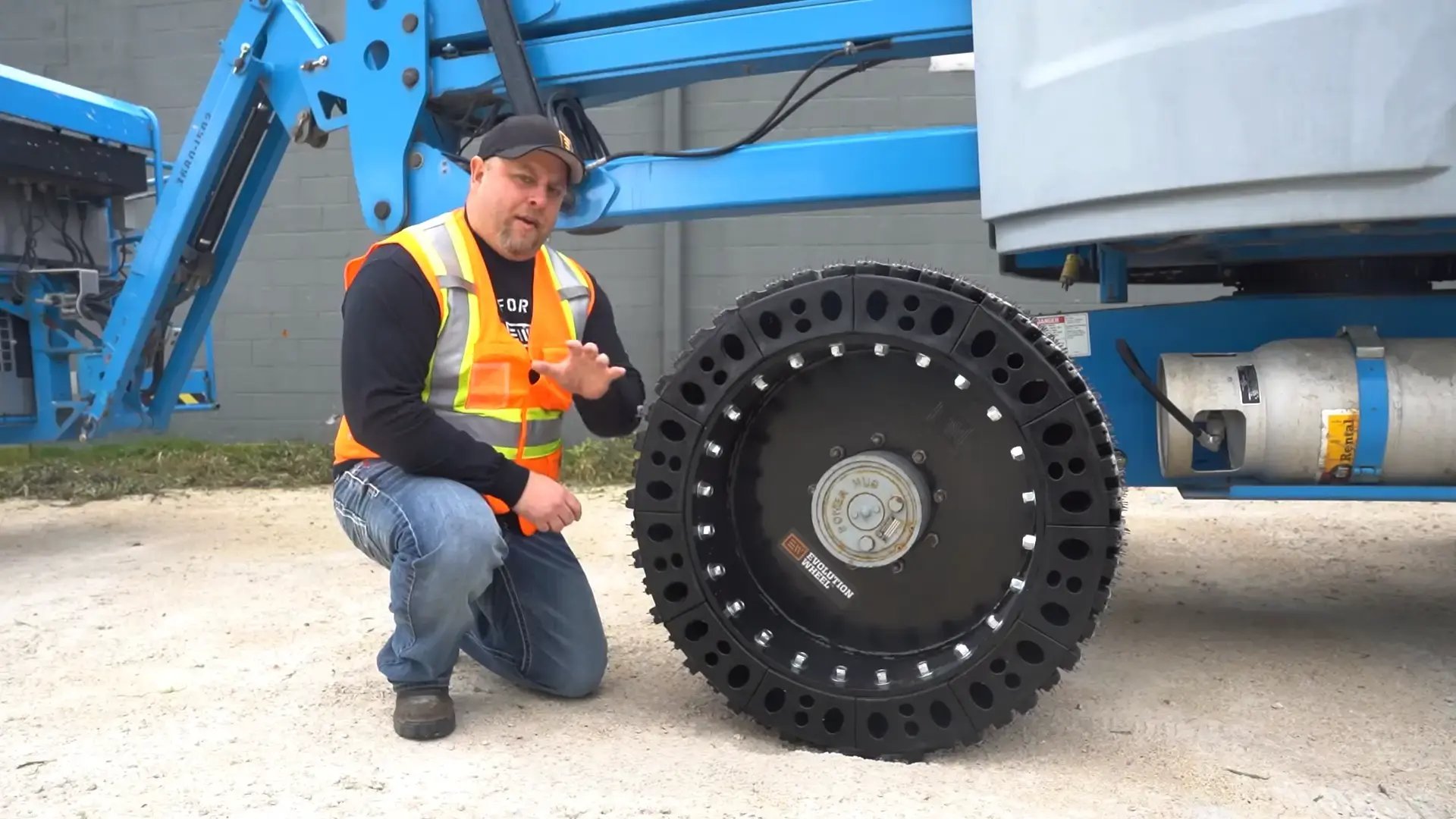 airless awp tires video