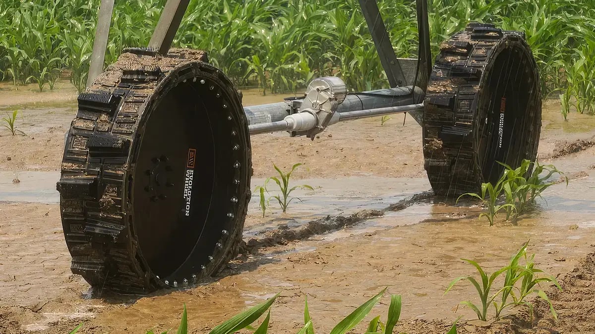 airless irrigation pivot xt tires 