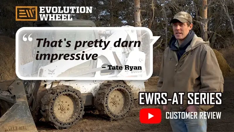 Skid Steer con Evolution Wheel