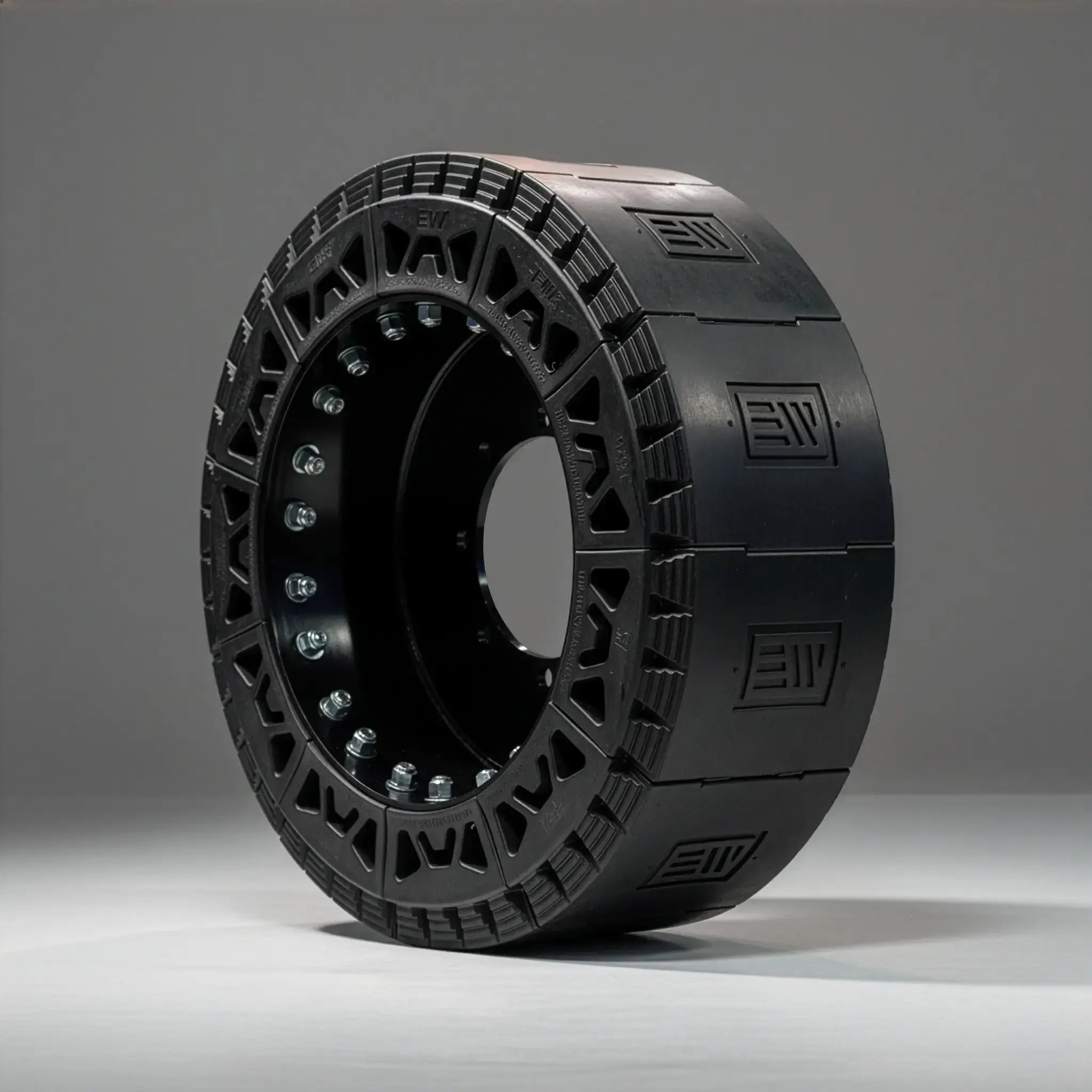 smooth skid steer tire
