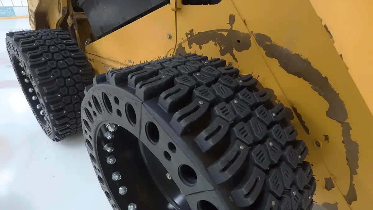 winter skid steer tires