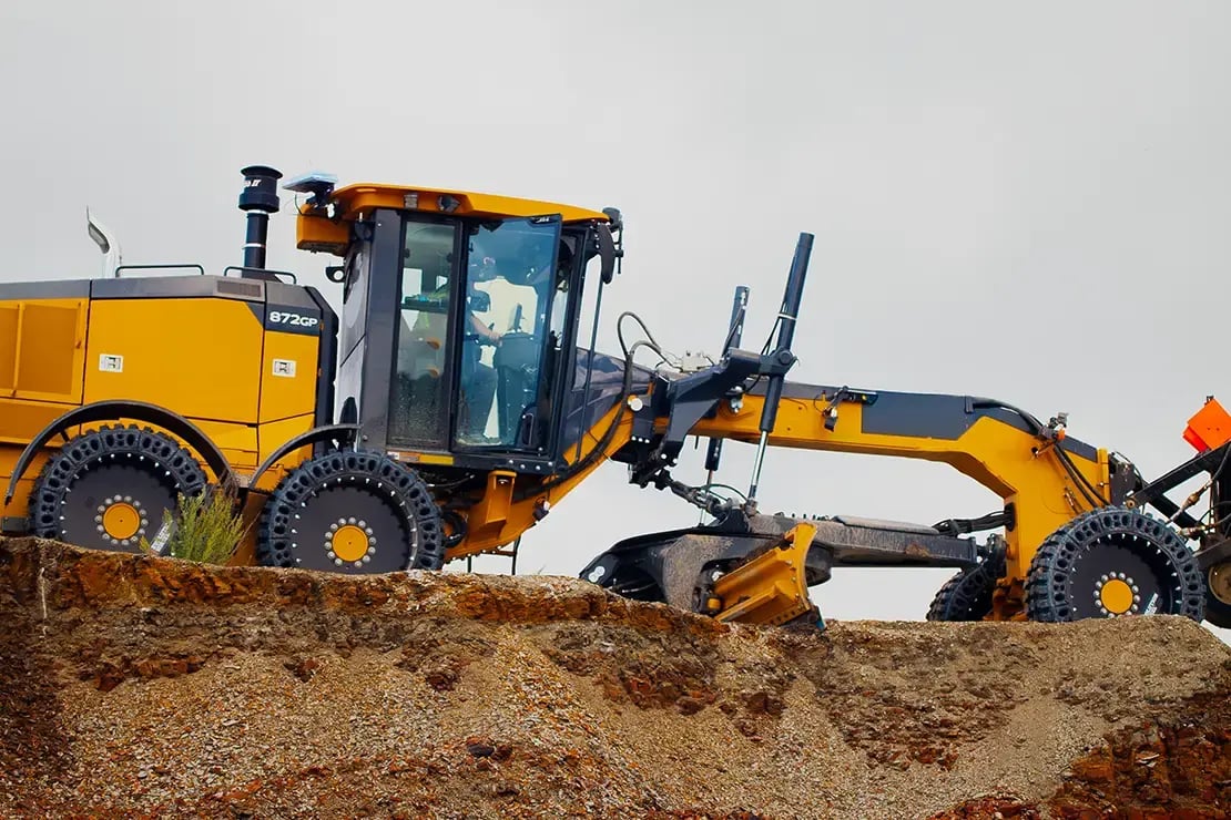 solid motor grader tires EWRS-AT-MG 