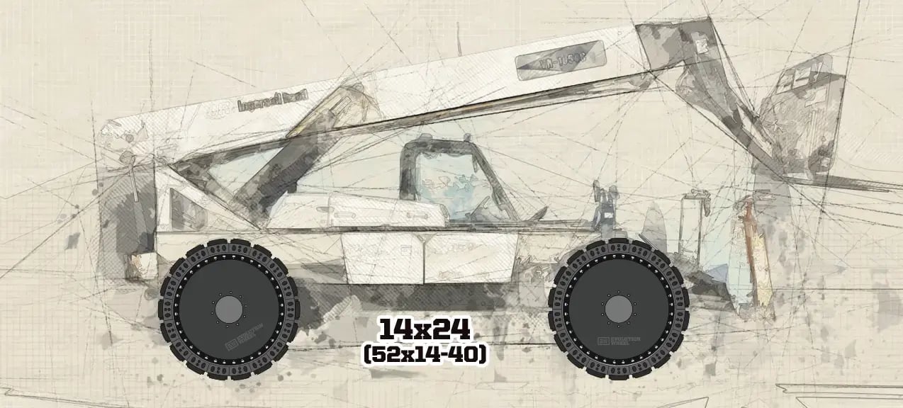 solid tire ingersoll rand