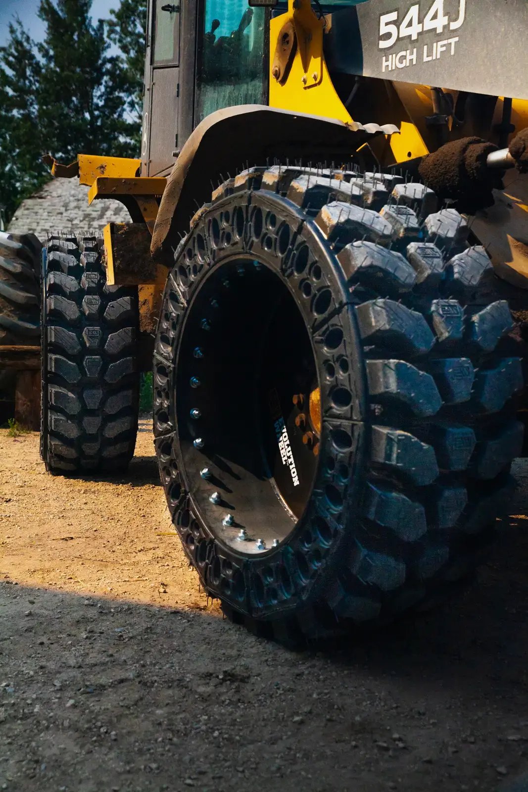 solid wheel loader tire