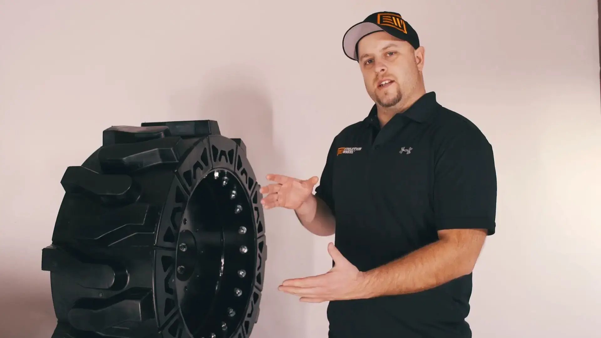 solid skid steer tires