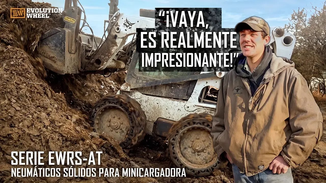 neumaticos solidos para minicargadora