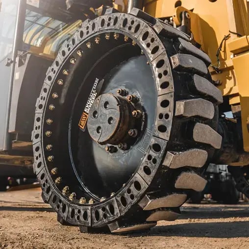 airless telehandler tire