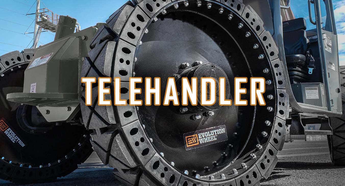 Telehandler Solid Tires